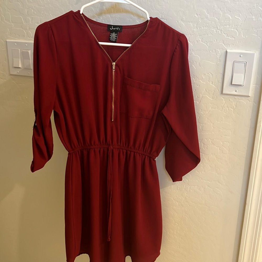 Maroon sundress
